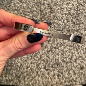 Herbivore silver cuff